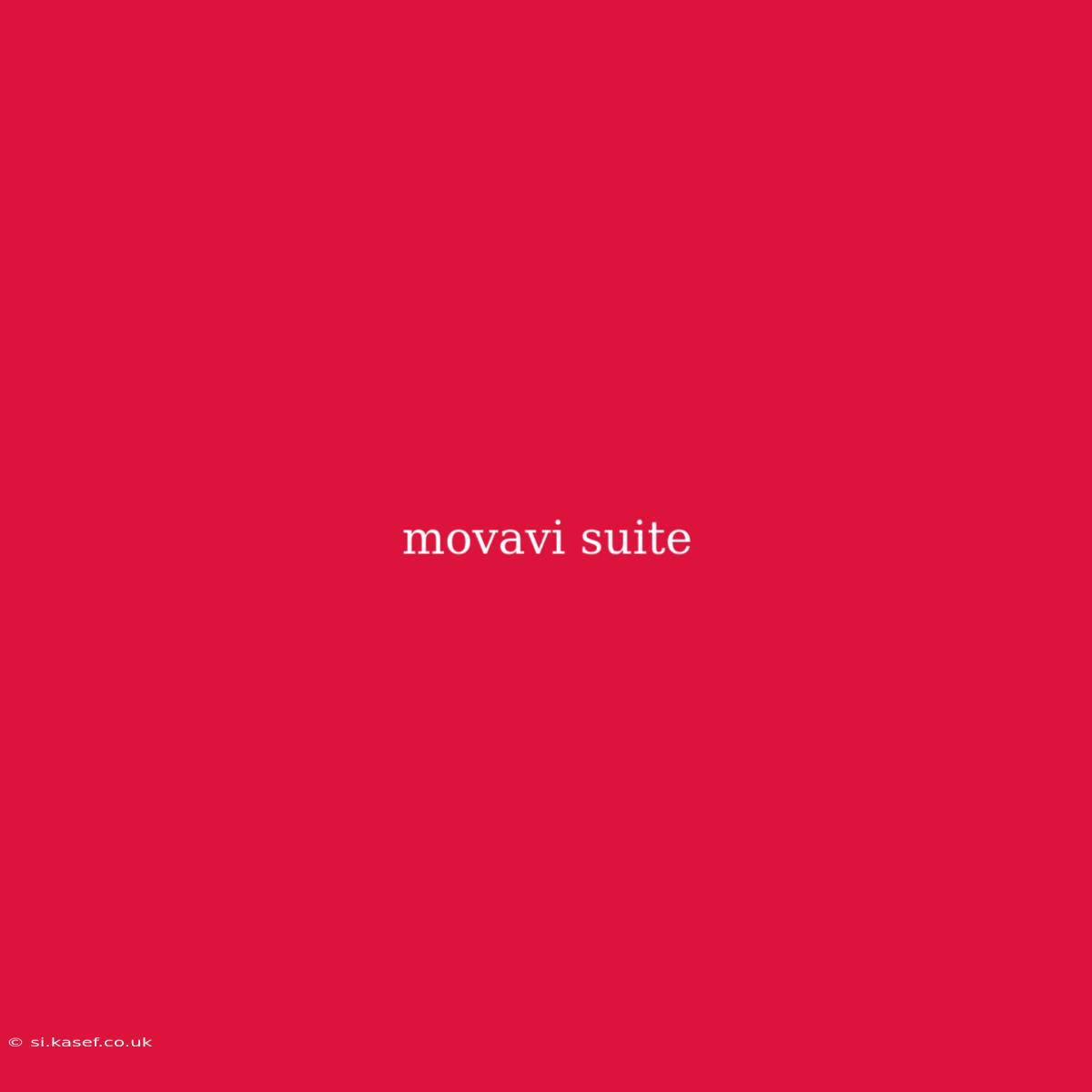 Movavi Suite